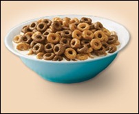 Chocolate Cheerios bowl Chocolate Cheerios bowl