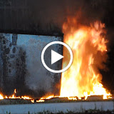 SacCityFire had to let a transformer fire burn while waiting for SMUD to respond. The transformer was located in the far back corner of an undevelopped apartment complex site in the Little Siagon area. Firefighters were unable to tackle the fire until SMUD arrived due to the unknown energized status of the box and oil chemicles inside. News_111023_TransformerFire