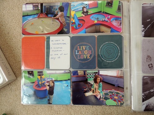 Children's Museum Project Life Page