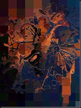 patchwork flowers