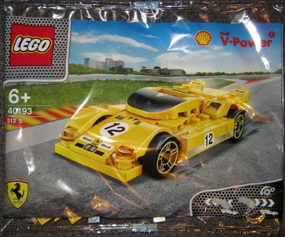 Bricker - Construction Toy by LEGO 40193 Ferrari 512 S