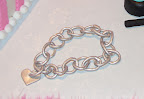 Gum Paste Tiffany Bracelet