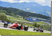 Berger e Vettel in Austria