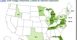 Steroid injection related deaths