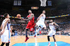 lebron james nba 130214 mia at okc 06 LBJ Powers Heat in new PEs. Ends Streak by Shooting ONLY 58%.