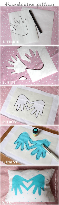 Handpaint pillow