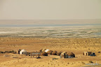 The nomad camp nearby. We didn't stay.