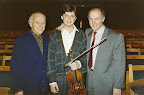 Sir Yehudi Menuhin, Julian Rachlin, Boris Kuschnir