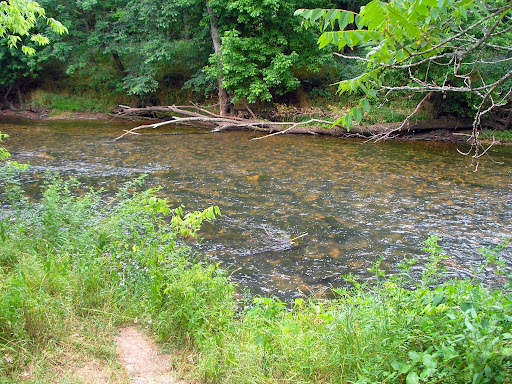 The site where Gibson's mill once stood. It was the location of the northern end of the Confederate camp. (Photo credit: Jeremy Shreckhise)