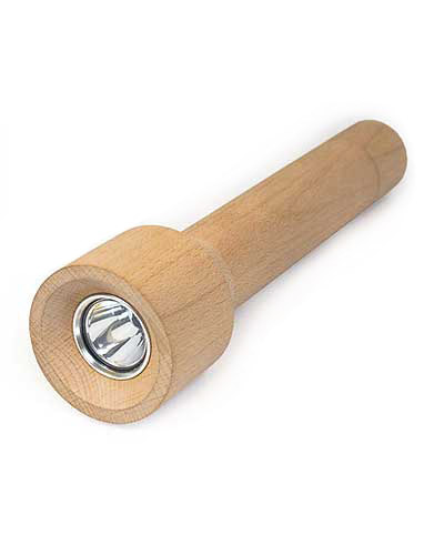 Every house needs a solid flashlight should a summer storm put out the power. This Jonas Damon torch is a chic must-have. (upriverhome.com)