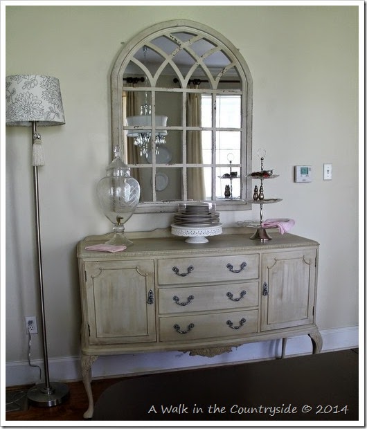 A Walk in the Countryside: Arched Mirror for the Dining Room A Walk in the Countryside: Arched Mirror for the Dining Room