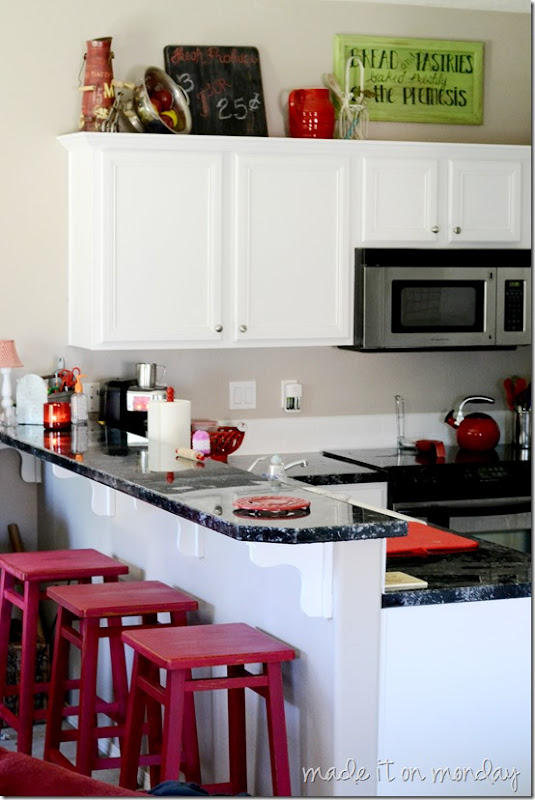 Kitchen Makeover @ Made it on Monday