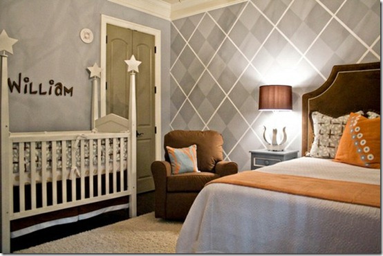 argyle wall treatment