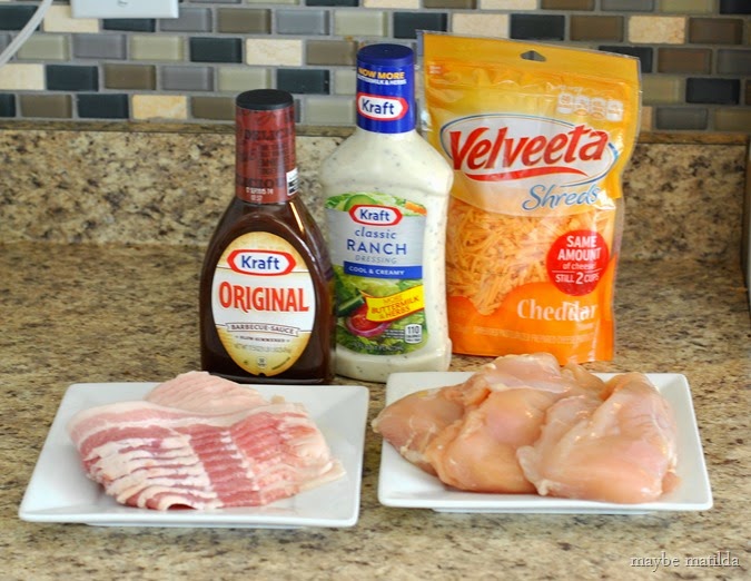 Cheesy Bacon Ranch BBQ Chicken Skillet Recipe