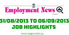 employment news 31st august-6th september 2013 job highlights