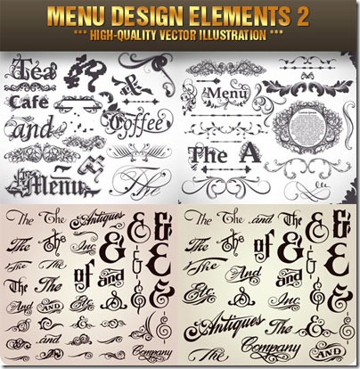 Menu-Design-Elements
