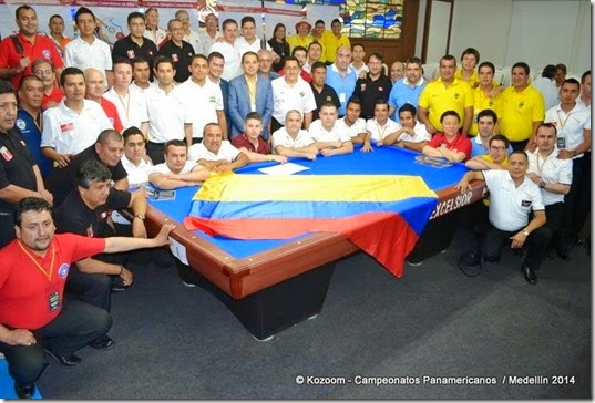 Participantes Panamericano de Colombia