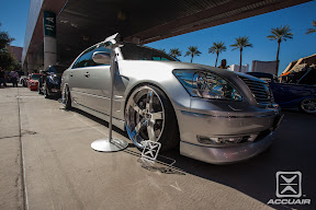 Revision Audio Fan Page's LS430 equipped with AccuAir e-Level.