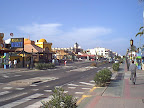Street in Corralejo Street in Corralejo