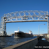 Sam Laud leaving Duluth Harbor