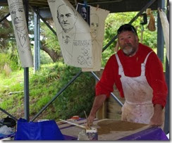 Me Sculpting in Clay