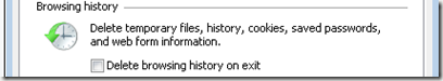delete browsing history on exit delete-browsing-history-on-exit