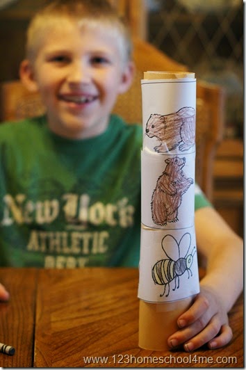 FREE printable totem pole craft for kids studying Native Americans FREE printable totem pole craft for kids studying Native Americans