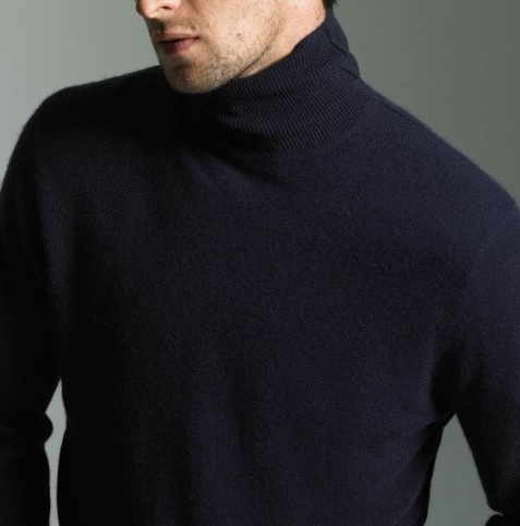 It is important to have warm and comfortable clothing this winter -- this J Crew men's cashmere turtleneck is a stunning gift.