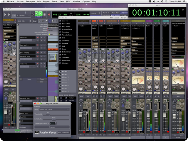 ardour mixing