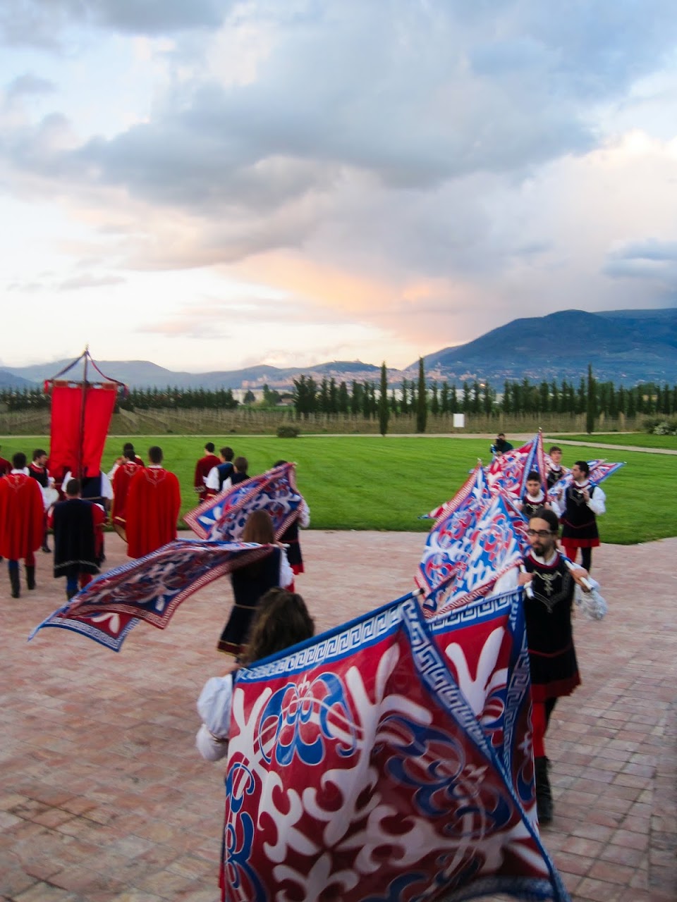Opening ceremony at TBU Umbria