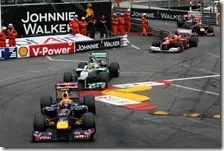 Webber precede Rosberg, Alonso, Vettel e Hamilton a Monaco 2012