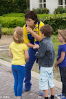 Straattekenen kleuters: Foto