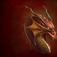 ojos dragon rojo