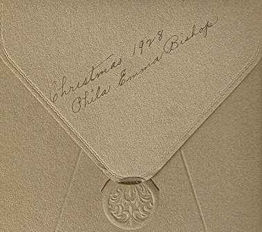 Phila Emma Bishop 1928 Front of folder DL Phila Emma Bishop 1928 Front of folder DL