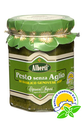 Pesto di Basilico Genovese DOP senza aglio gr. 190 