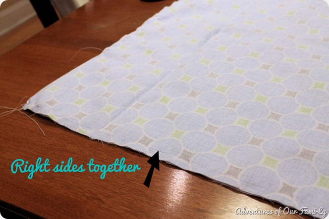 quiet book cover instructions