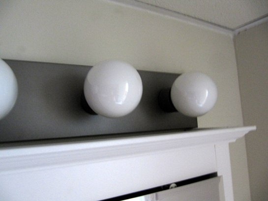 simpleispretty.com: Downstairs Bathroom Light Fixture