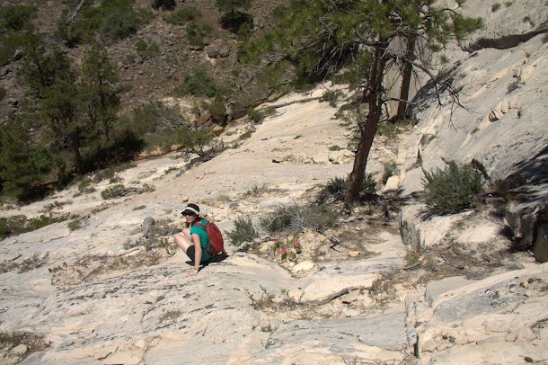 Climbing Down Carefully