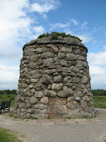 Monument on the Culloden Battlefield