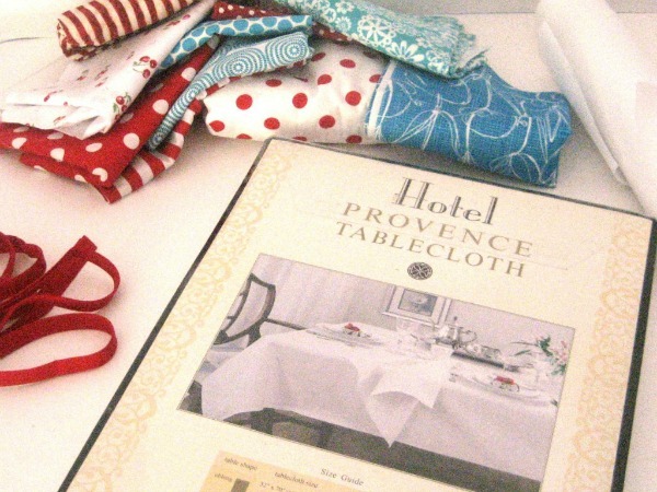 bunting tablecloth supplies
