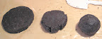 The recipe calls for 2 layers; I divided the mixture in 3. Making balls helps the layer-pressing. The recipe calls for 2 layers; I divided the mixture in 3. Making balls helps the layer-pressing.