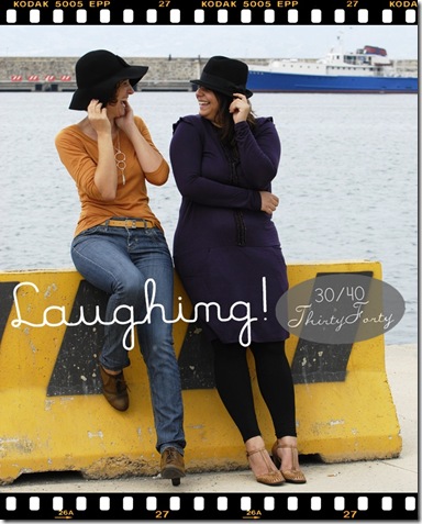 laughing