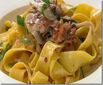Tagliatelle vellutate 