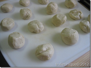 tortilla dough balls
