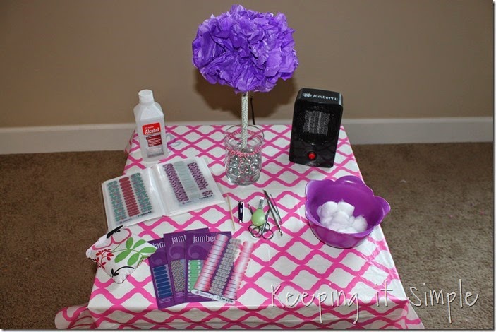Little Girl Birthday Party Idea Tea Party with Stations (4)