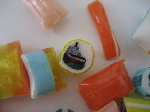 It includes a mix of anchors, ships, octupi, and life preservers.