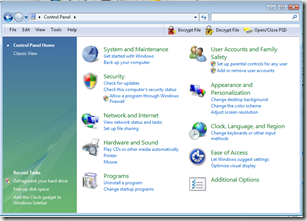 Control Panel Vista Vista-Control-Panel-Screenshot