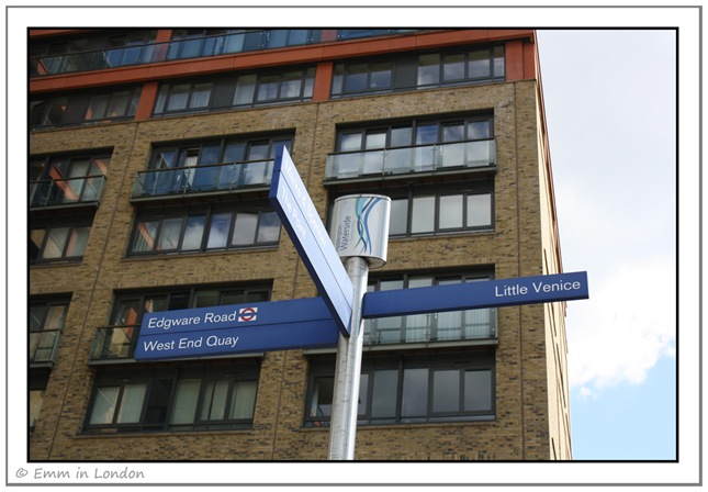 Sign Post-Paddington Waterside-Little Venice