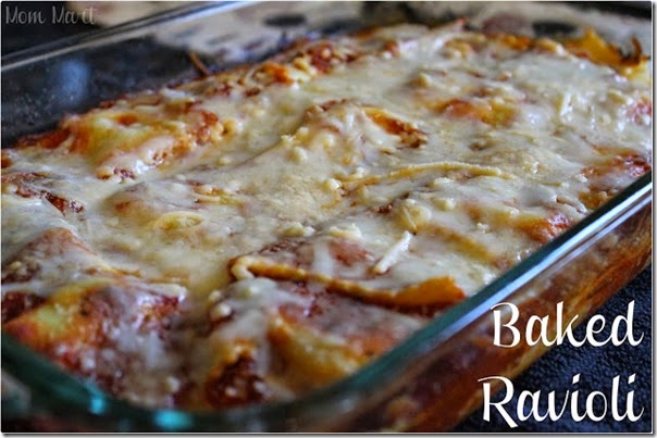 Easy Baked Ravioli Recipe