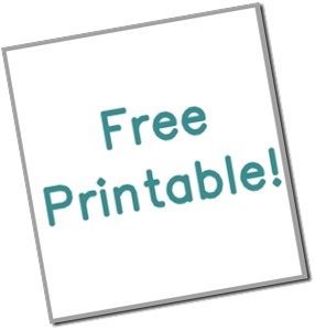 Free Printable from Setting for Four 